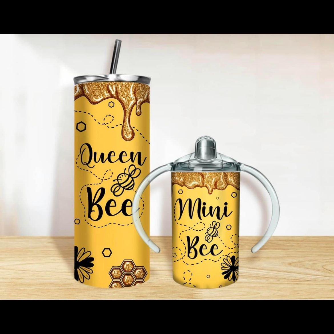 Custom mommy and me tumblers
