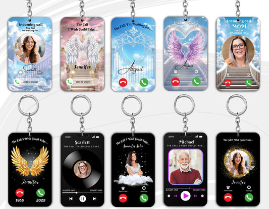 Memorial keychain large