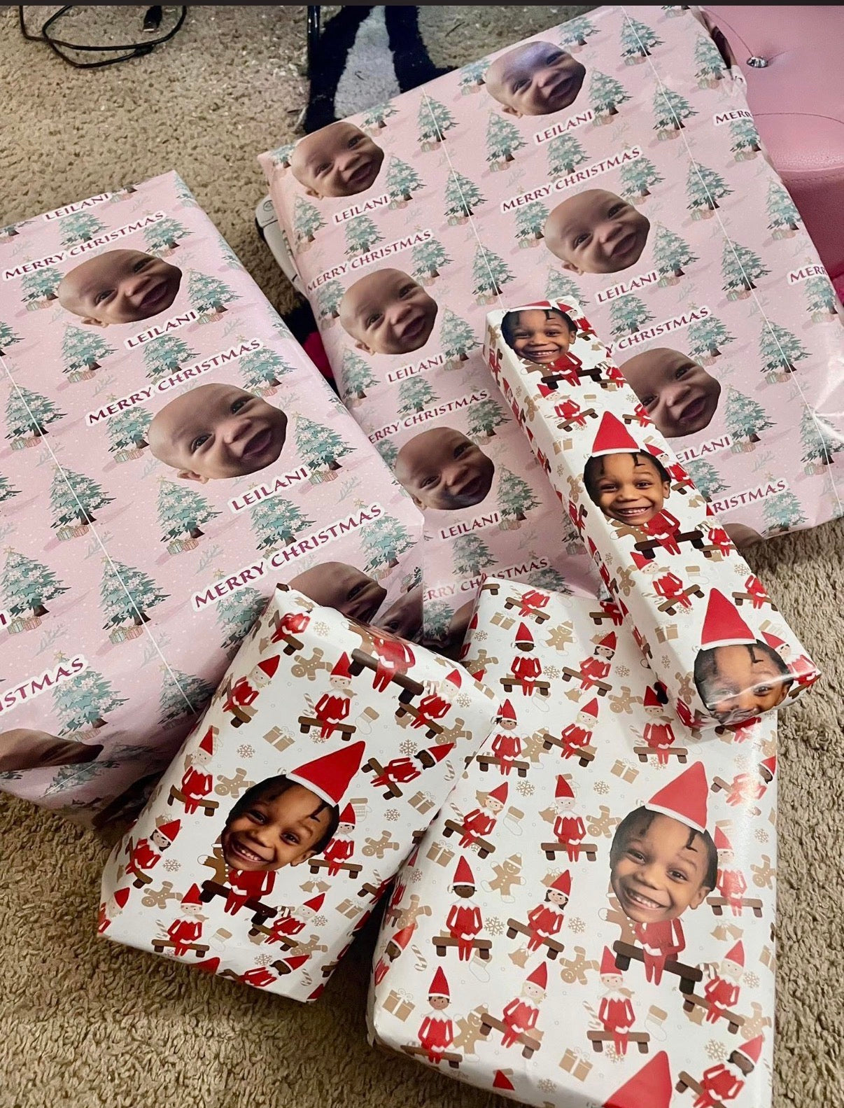 Custom wrapping paper