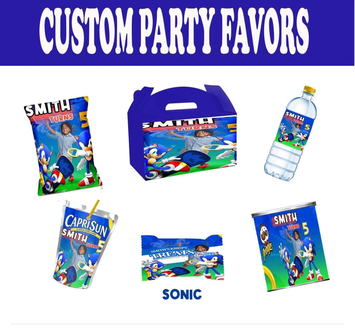 Custom Party Favors