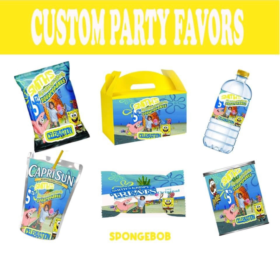 Custom Party Favors