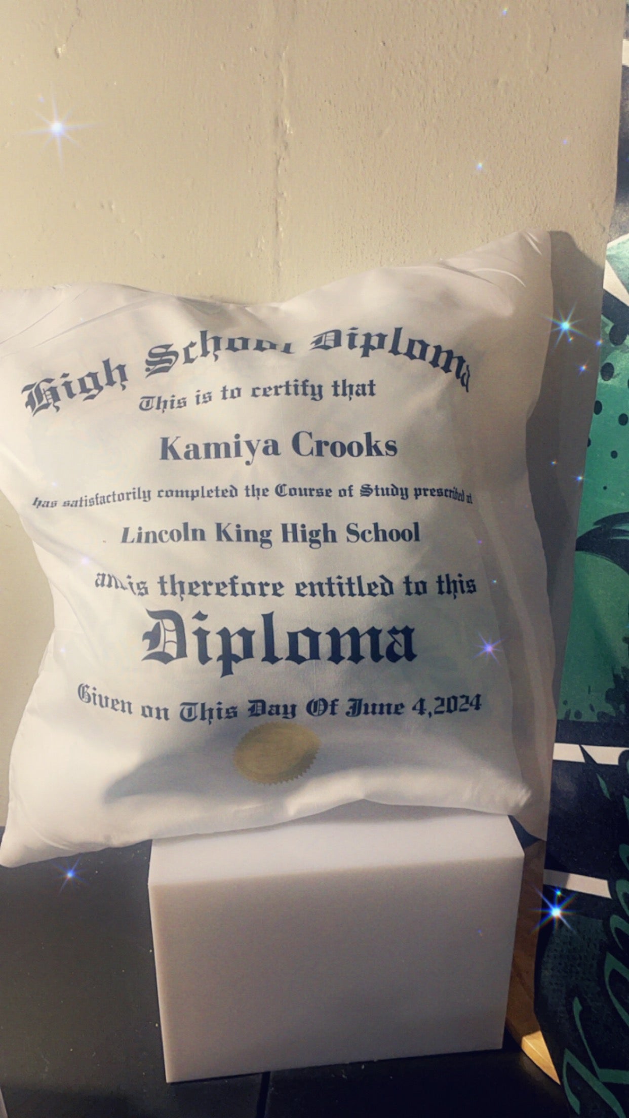 Grad Pillow