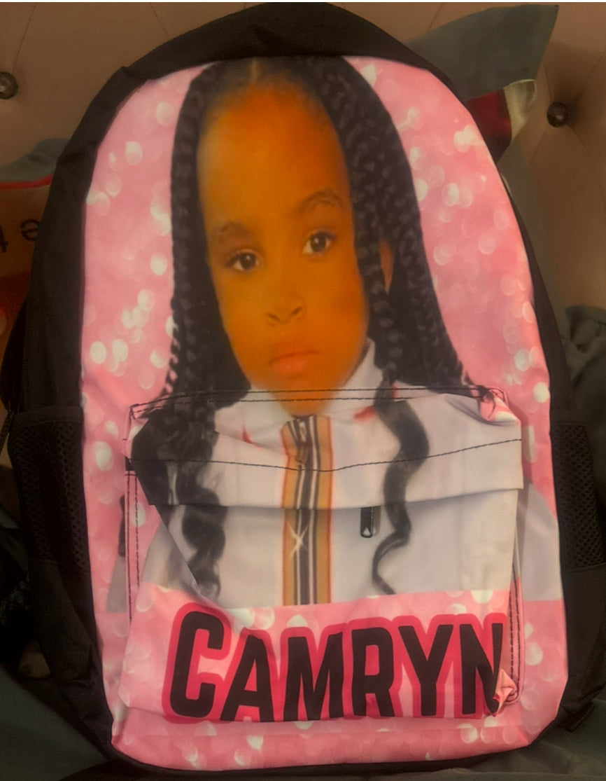 Custom book bag