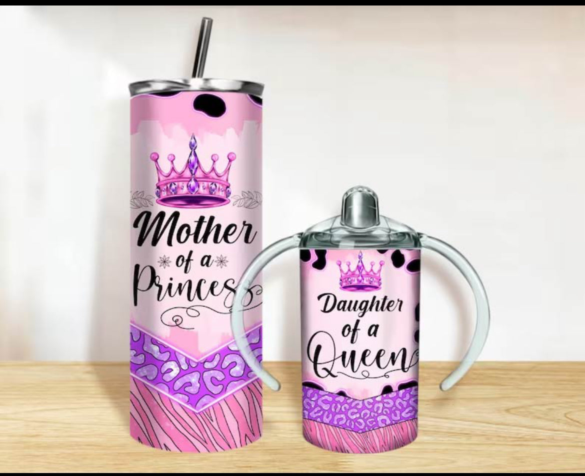 Custom mommy and me tumblers