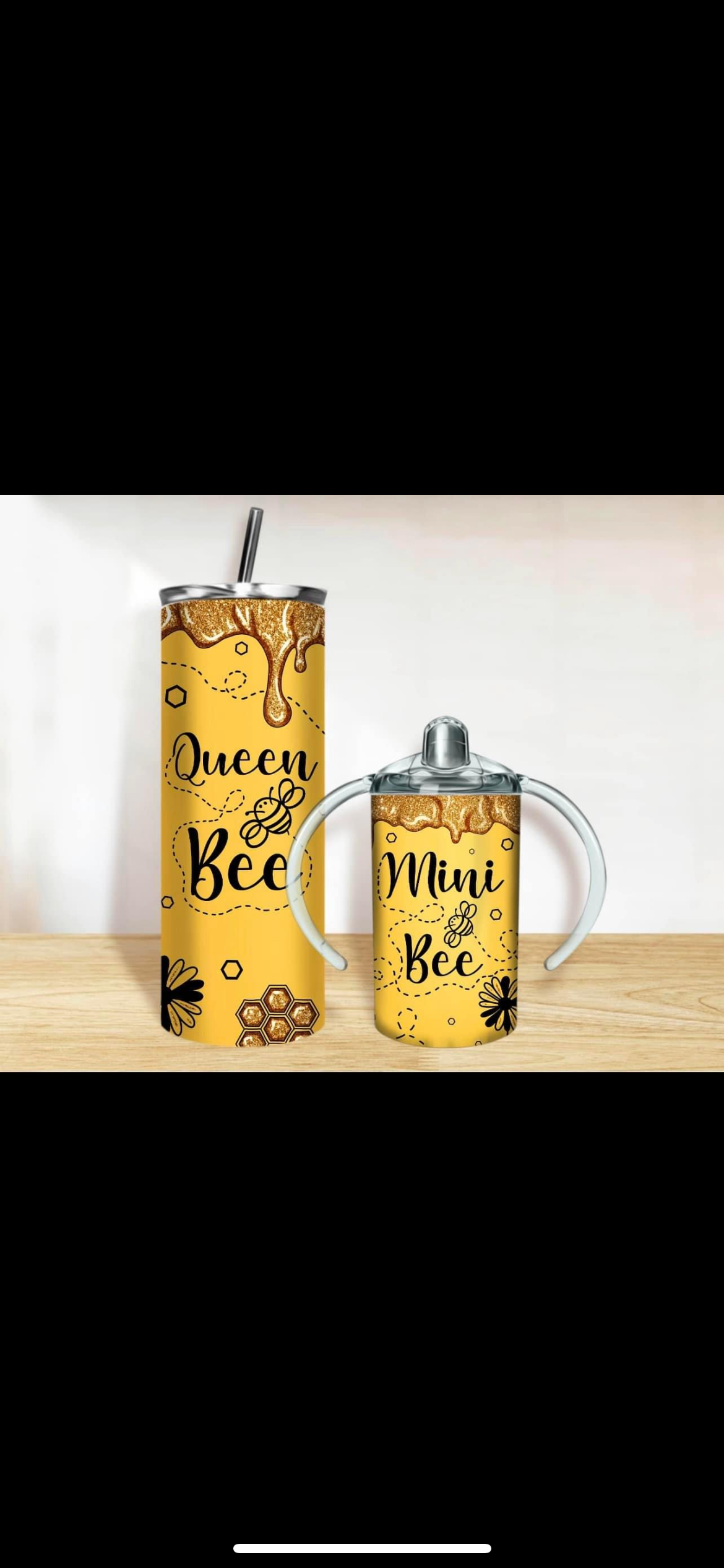 Custom mommy and me tumblers