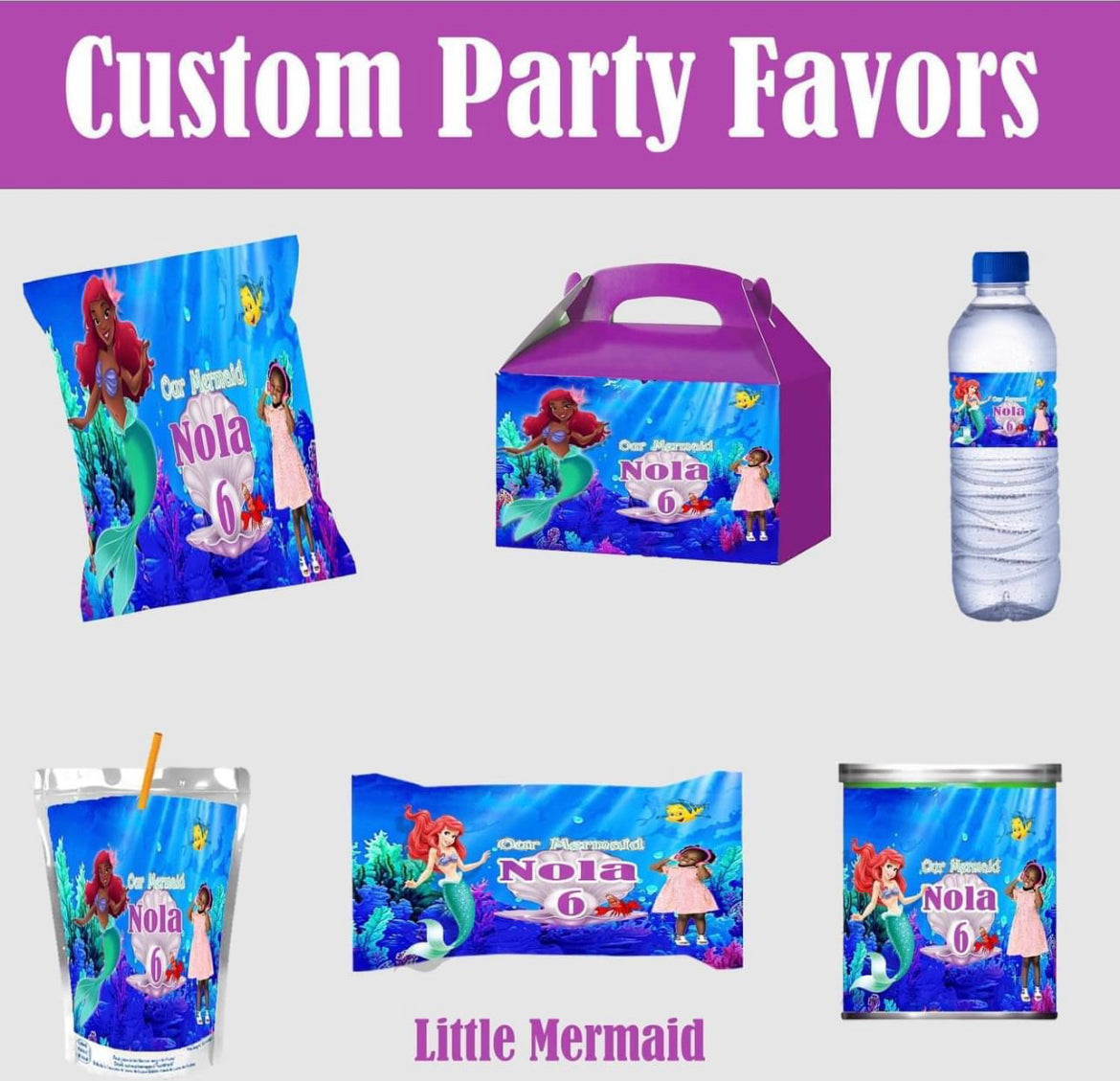 Custom Party Favors